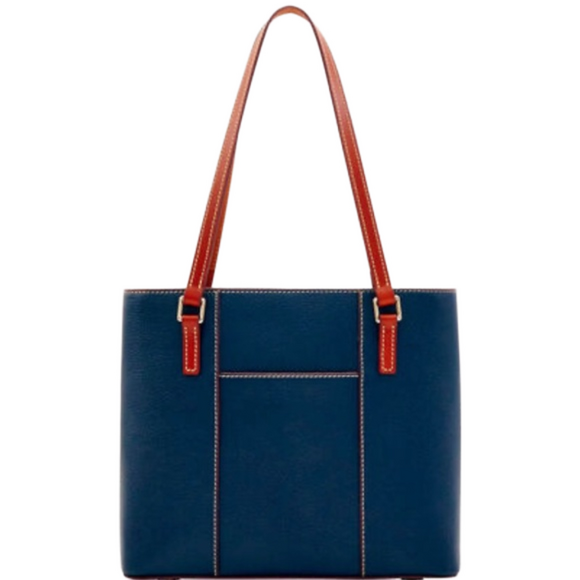 New York Yankees MLB Dooney and Bourke Small Lexington Pebbled Leather Tote -NWT - Picture 5 of 8